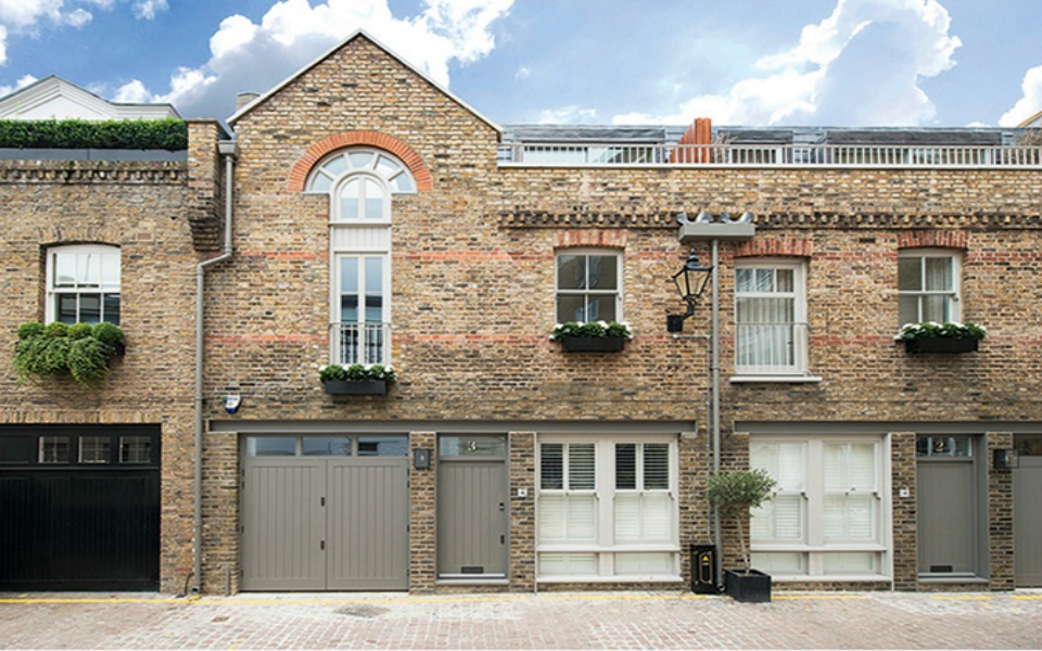 Reece mews, built from imported stone, boasts a light-filled central stairwell