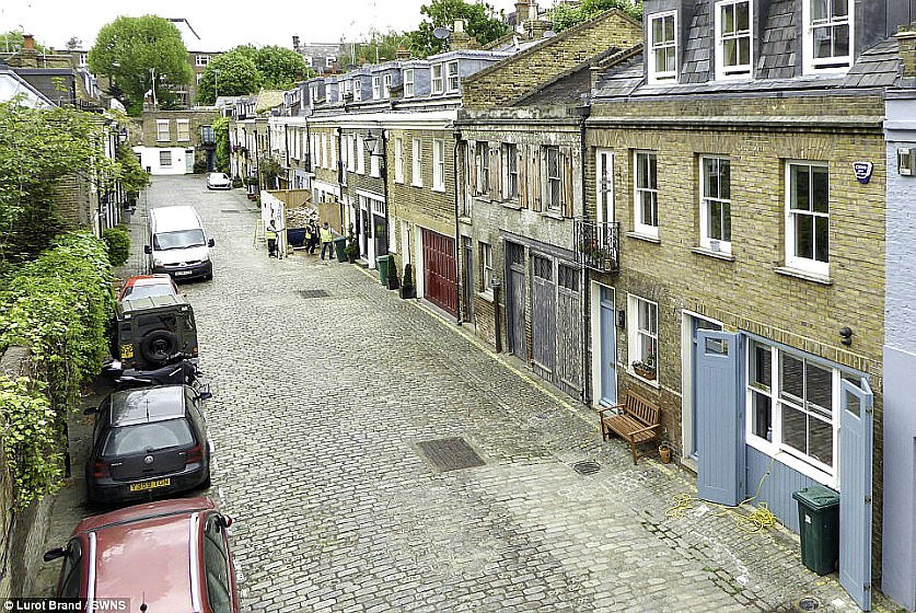 Cobbled Pindock mews - the location of a “beautifully derelict” home with tax-saving and refurbishment potential. Within walking distance of this period mews house are some of the finest shops and restaurants in London.