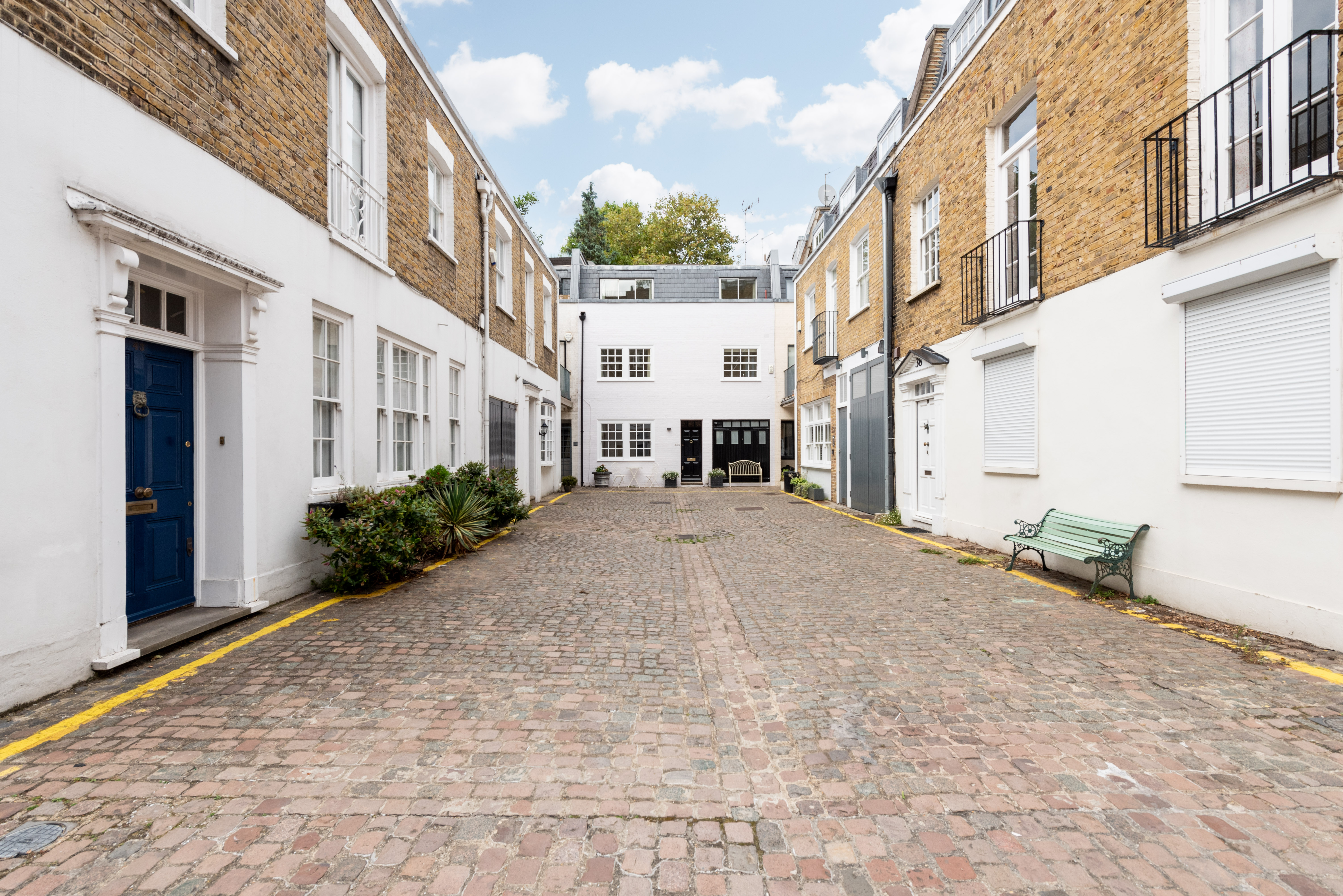 Queen's Gate Mews, known as being the location for many films