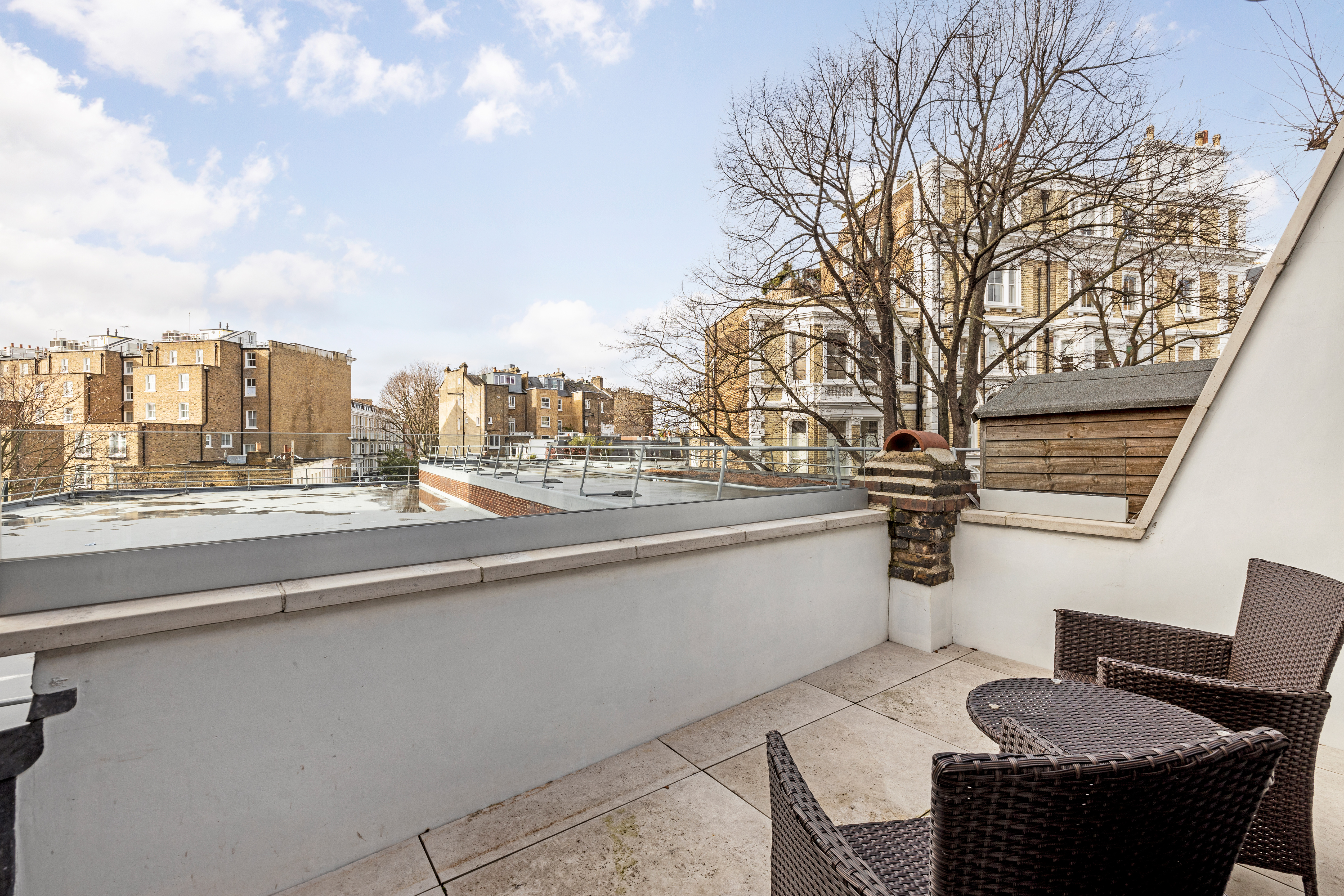 Balcony in a mews property