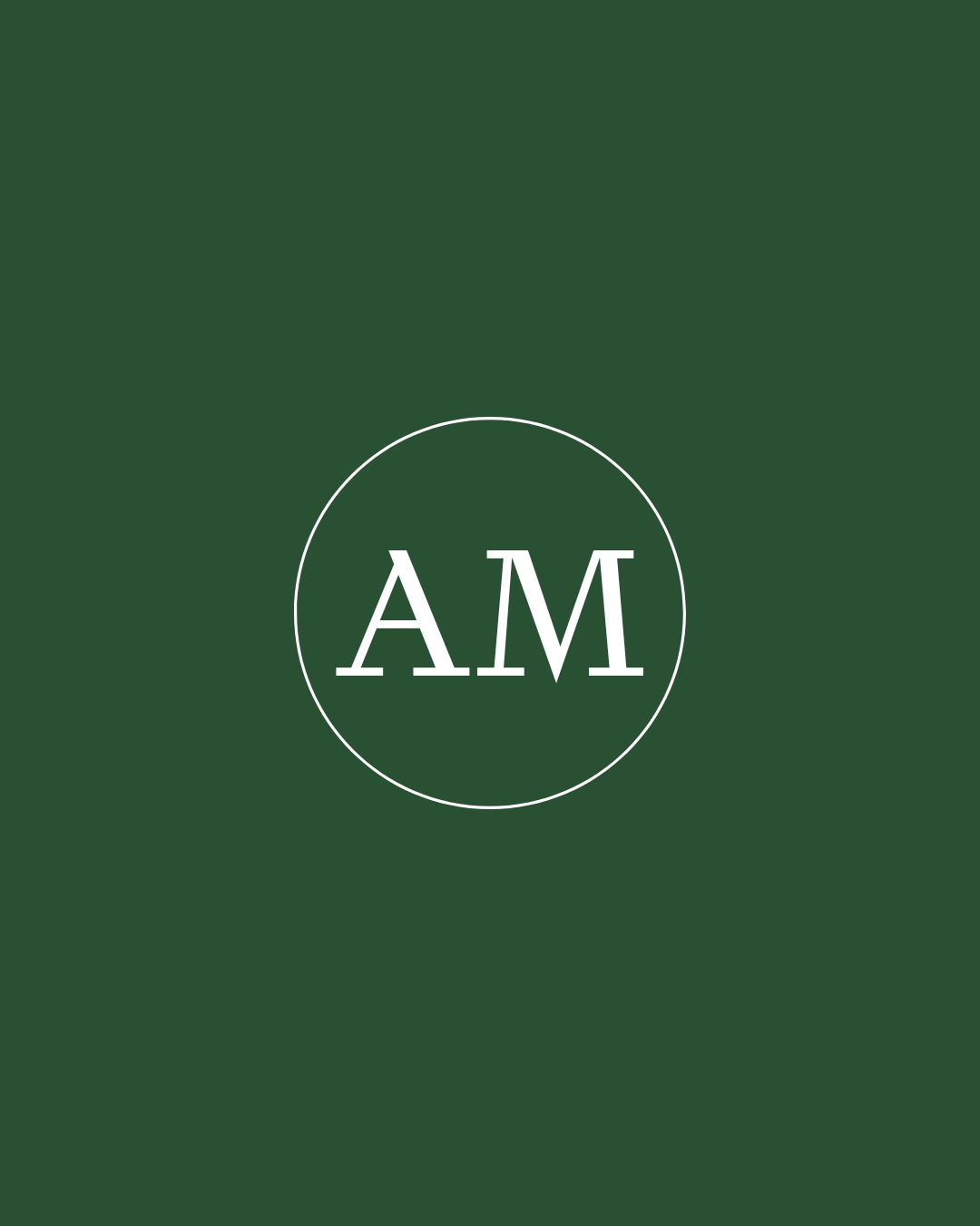Initials of our Sales and Lettings Associate in the mews