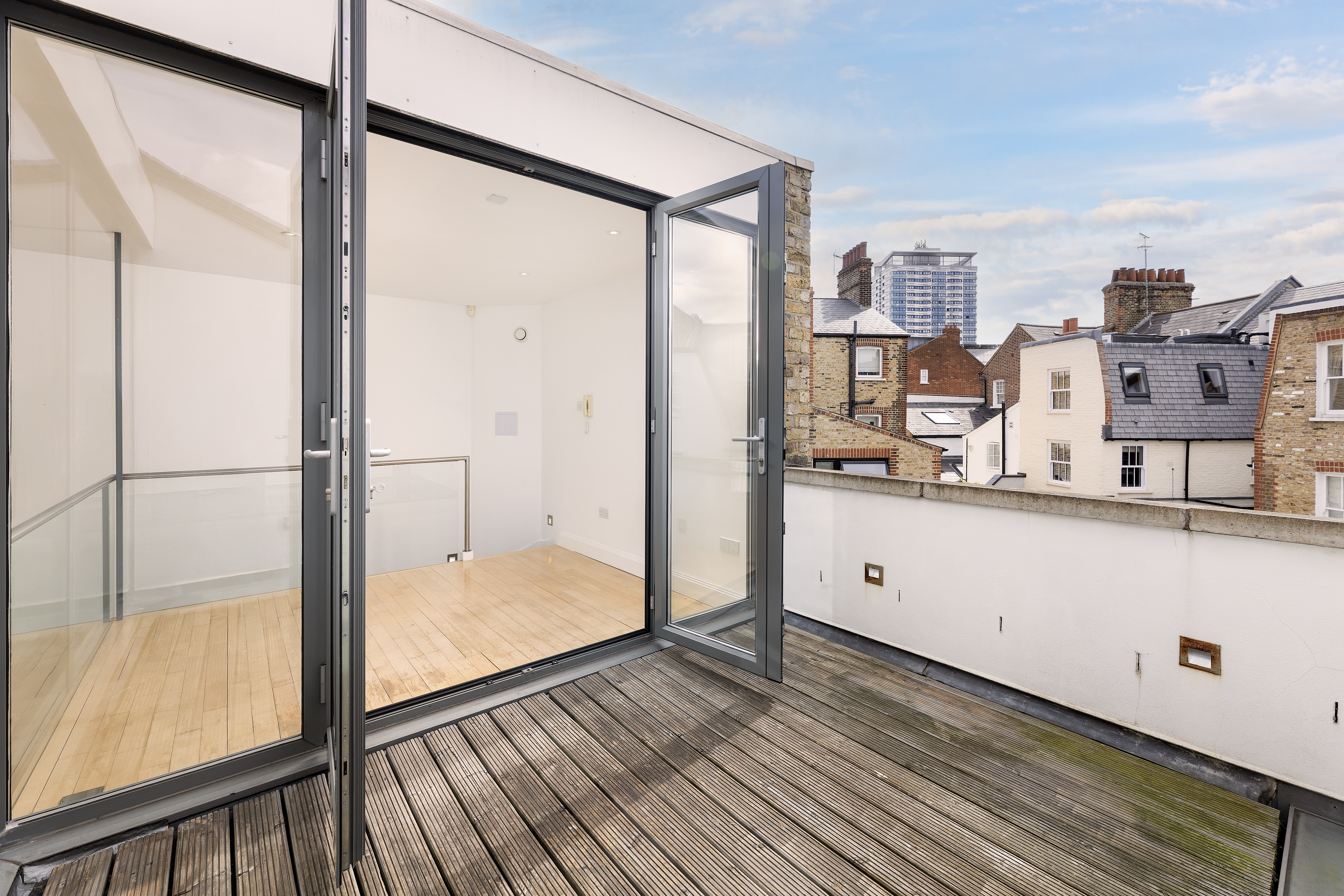 Roof Terrace In A Mews Property