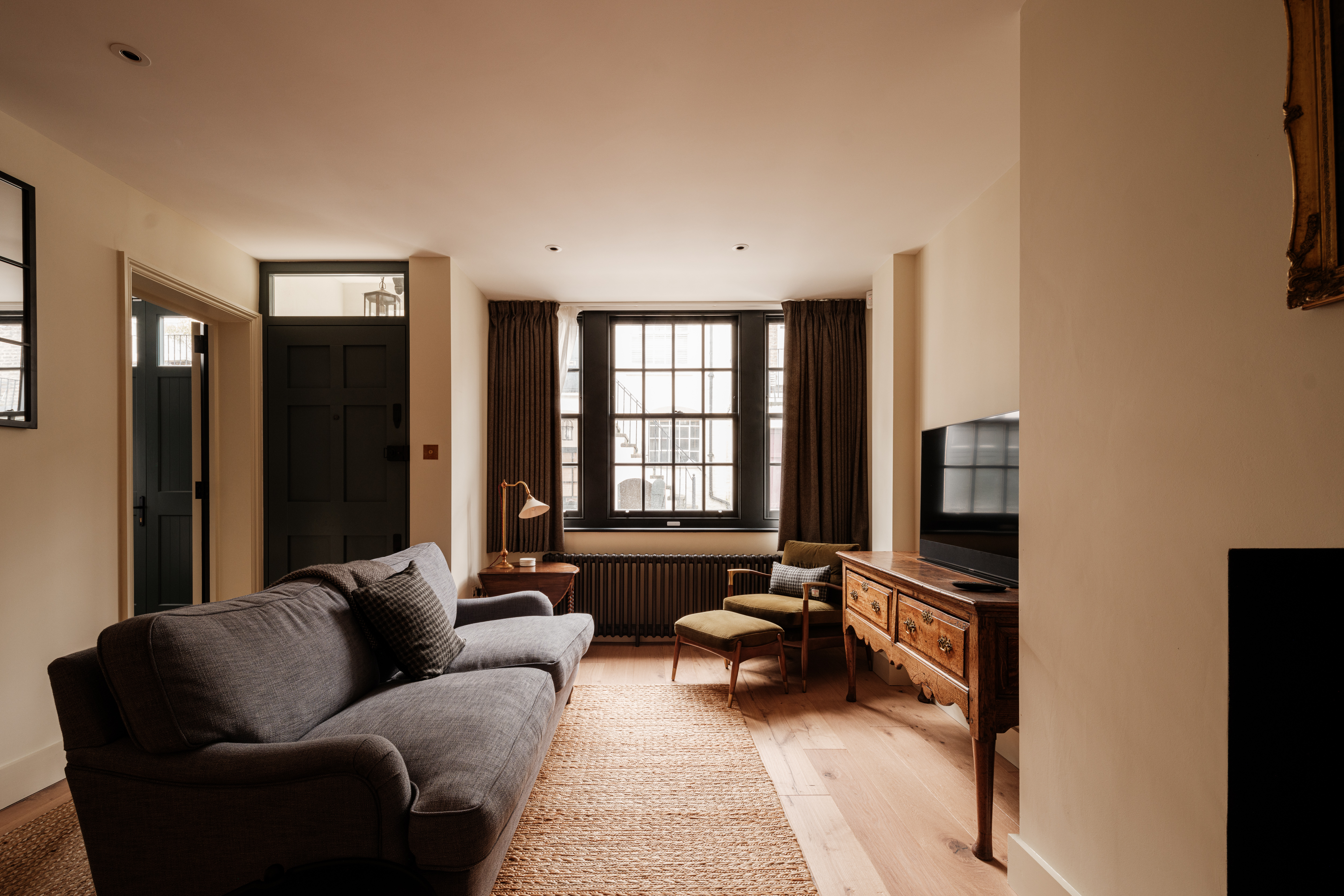 A lounge in a mews house