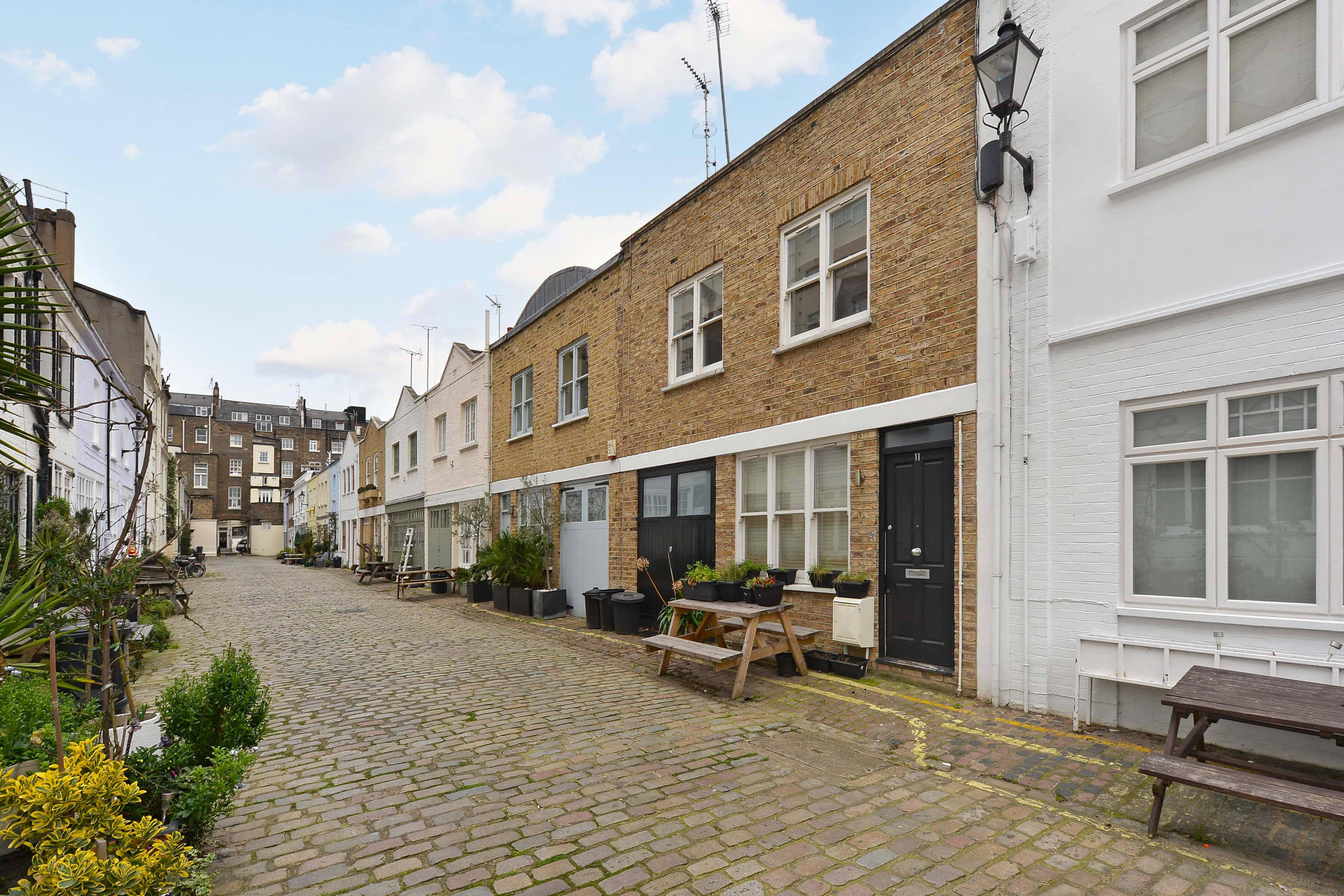Radnor Mews in the modern day