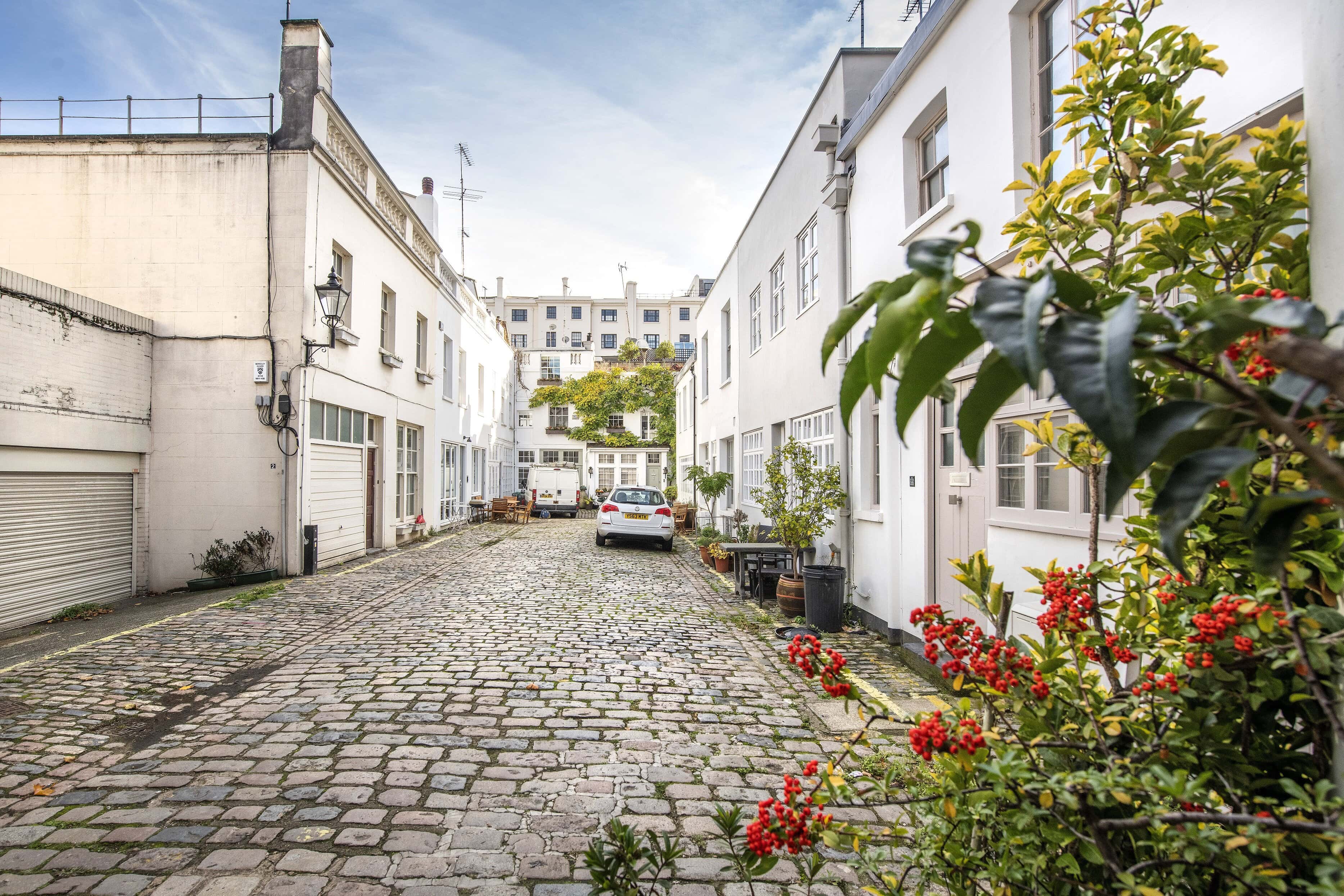 Sussex Mews West, W2 located on the Hyde Park Estate