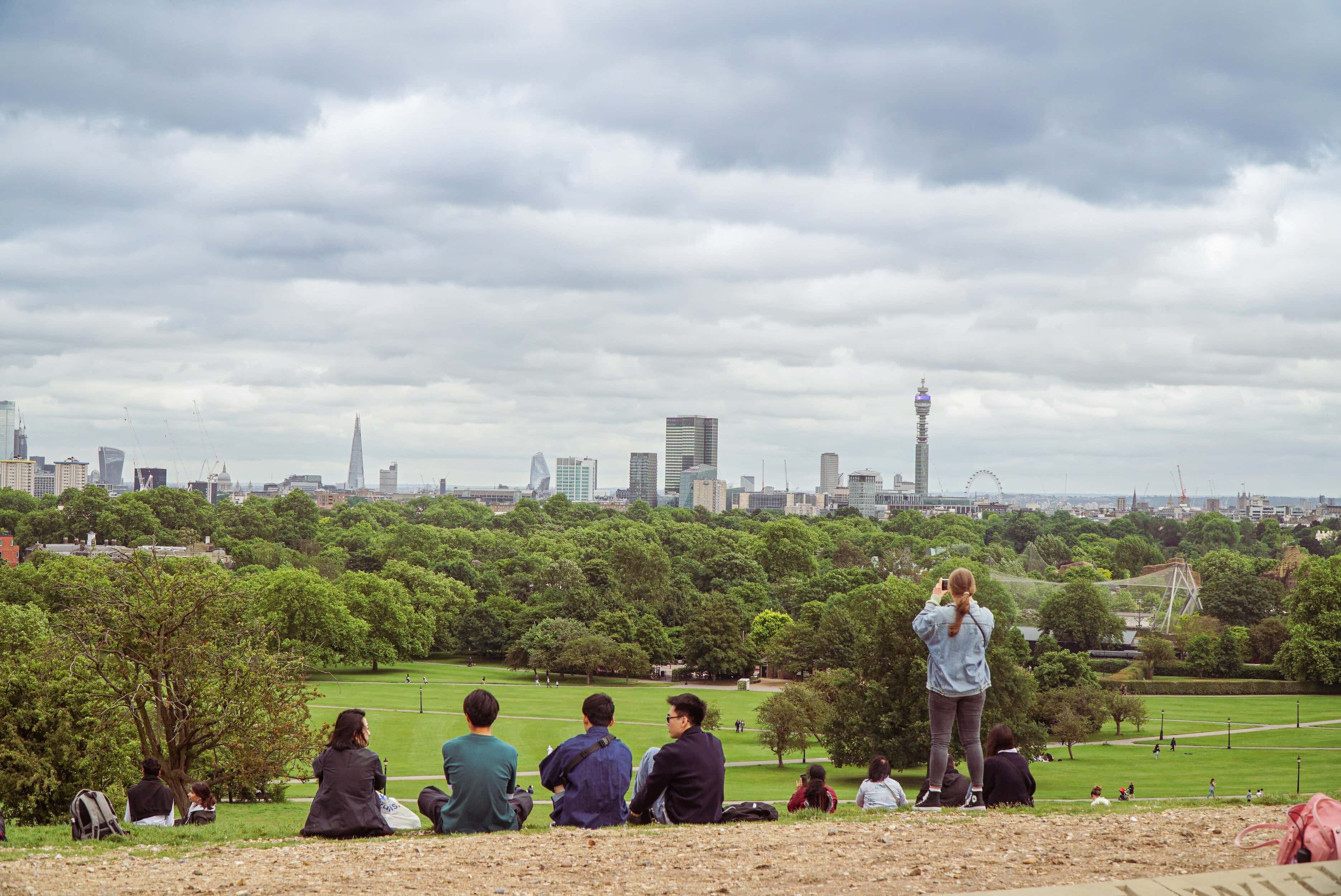 Primrose Hill in Hampstead