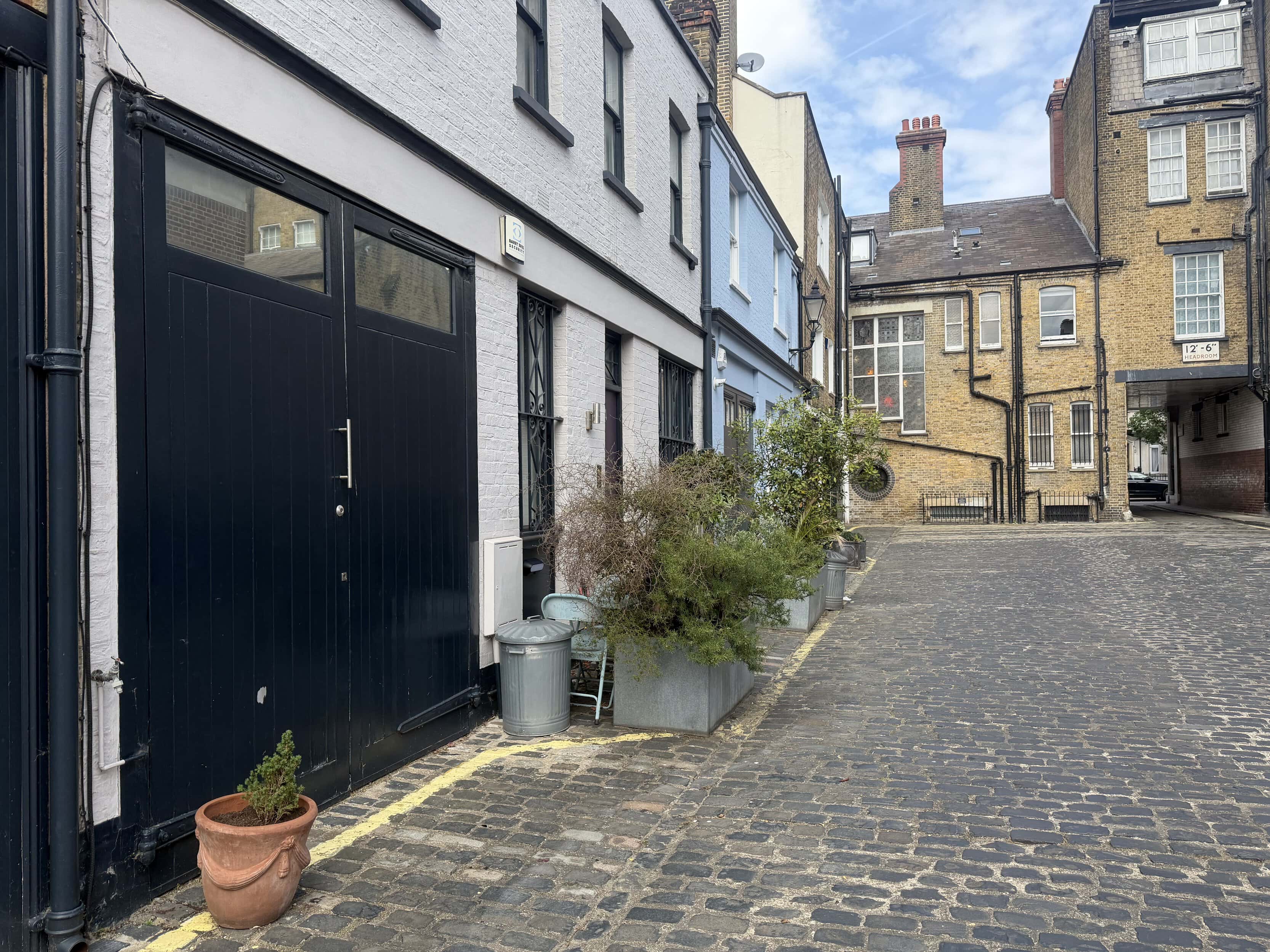 Weymouth Mews in Marylebone