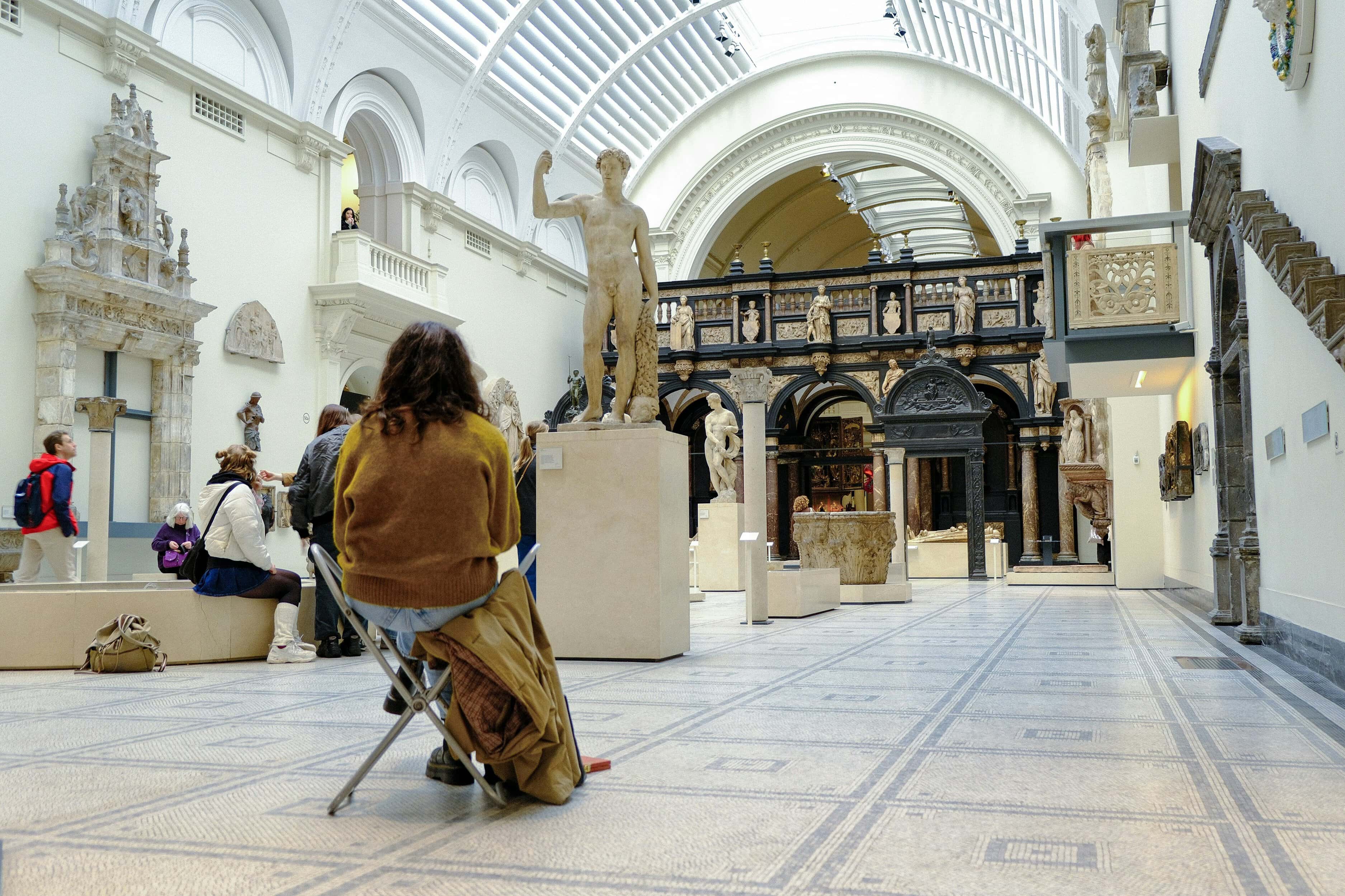 Victoria and Albert Museum accessible to those renting in South Kensington