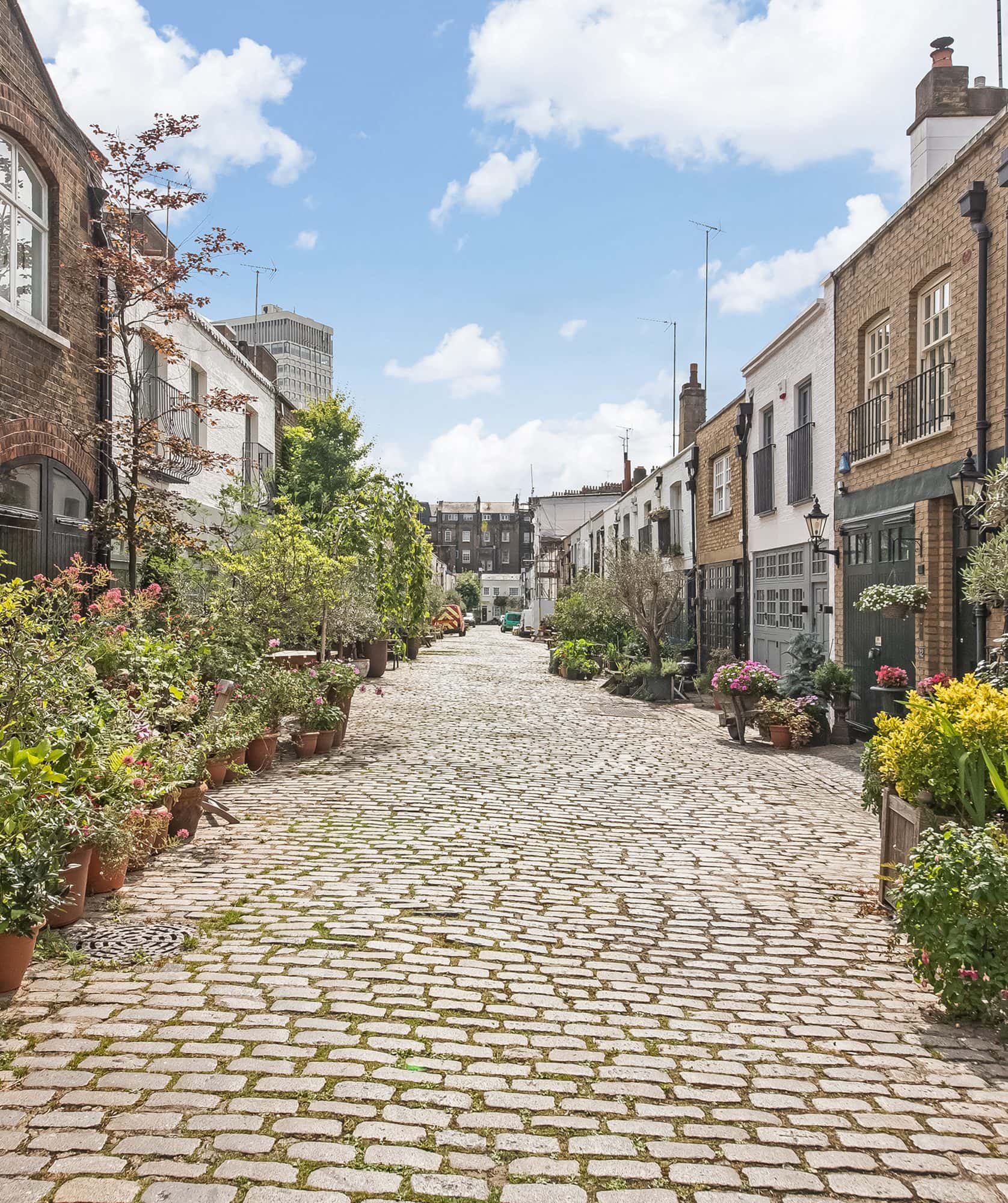 Renting in Bayswater offers uniquely idyllic locations such as Bathurst Mews (pictured).